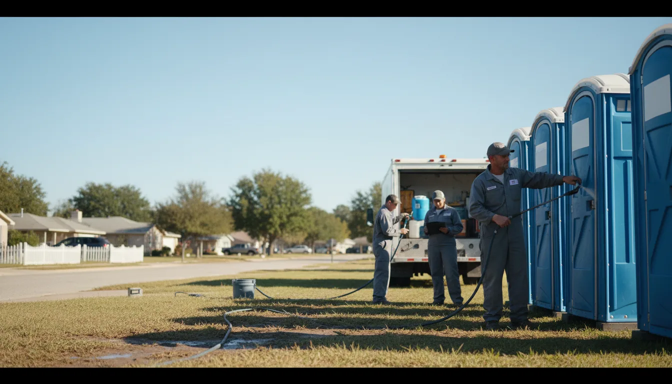 Long-Term Portable Toilet Rental in Polo, IL near me